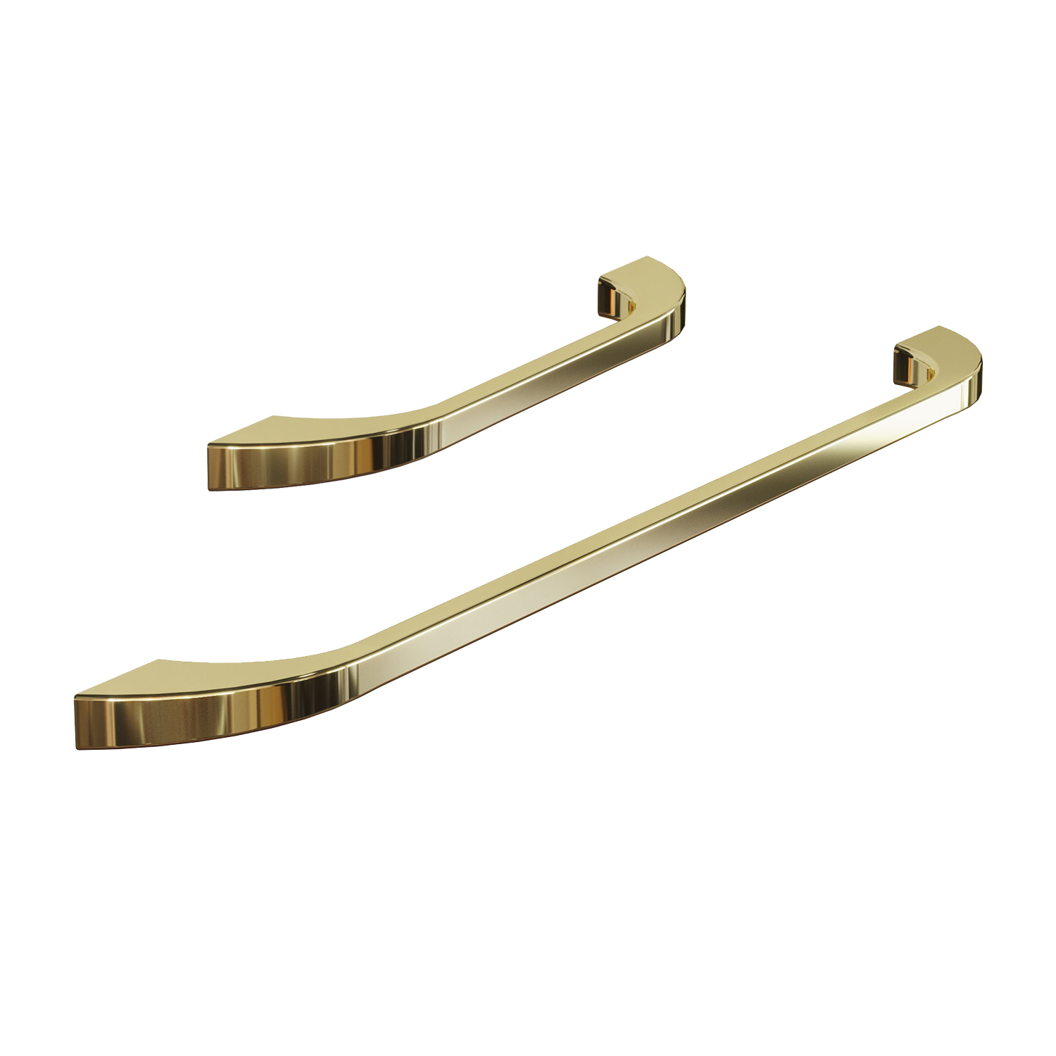 Dansani Slim Håndtak - Blank Messing