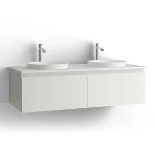 Vedum Flow Servantskap 1200 dbl 2s - Hvit