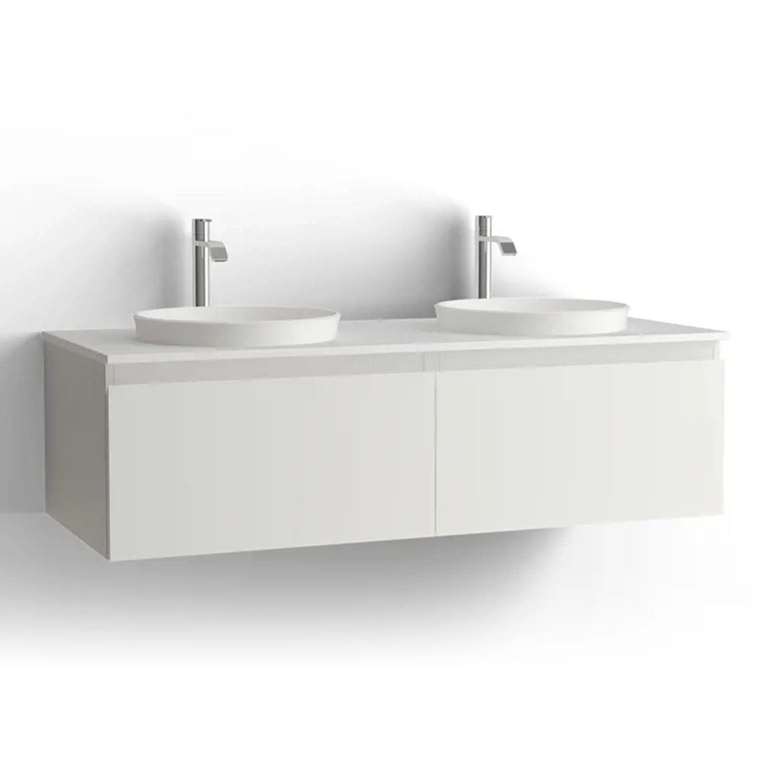 Vedum Flow Servantskap 1200 dbl 2s - Hvit