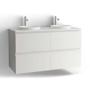 Vedum Flow Servantskap 1200 dbl 4s - Hvit