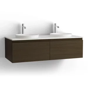 Vedum Flow Servantskap 1200 dbl 2s - Brun Eik