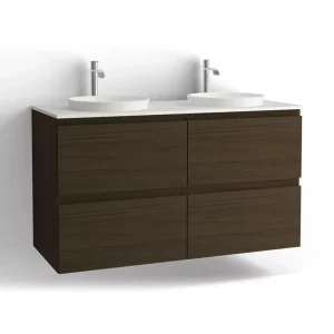 Vedum Flow Servantskap 1200 dbl 4s - Brun Eik