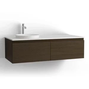 Vedum Flow Servantskap 1200 V/H 2s - Brun Eik