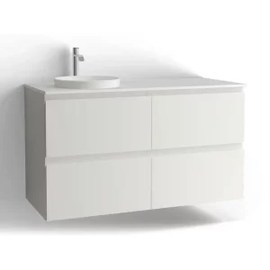 Vedum Flow Servantskap 1200 V/H 4s - Hvit