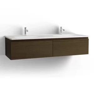 Vedum Flow Servantskap 1500 dbl 2s - Brun Eik