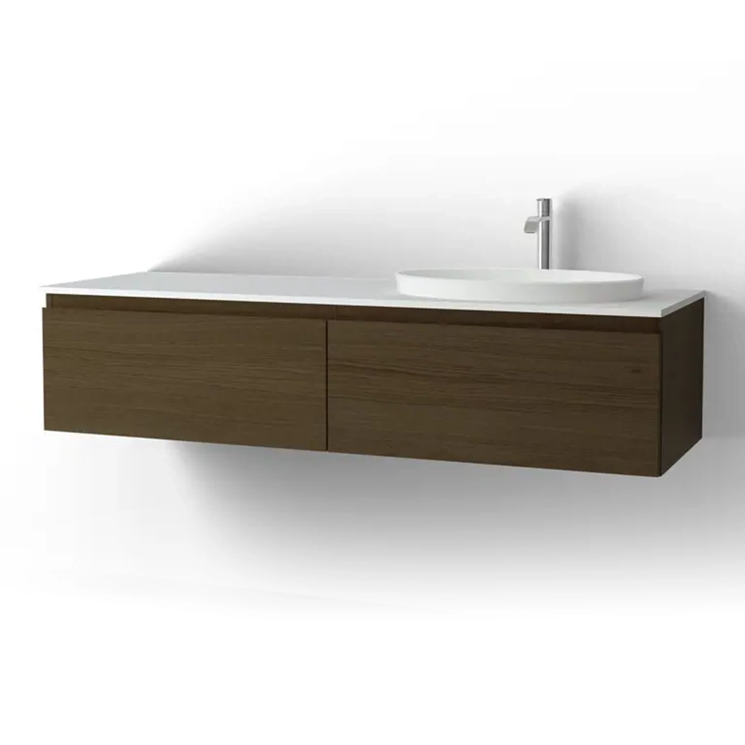 Vedum Flow Servantskap 1500 V/H 2s - Brun Eik - Bilde 2