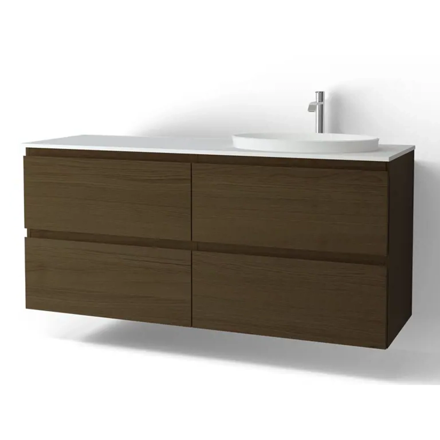 Vedum Flow Servantskap 1500 V/H 4s - Brun Eik - Bilde 2