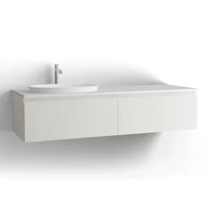 Vedum Flow Servantskap 1500 V/H 2s - Hvit