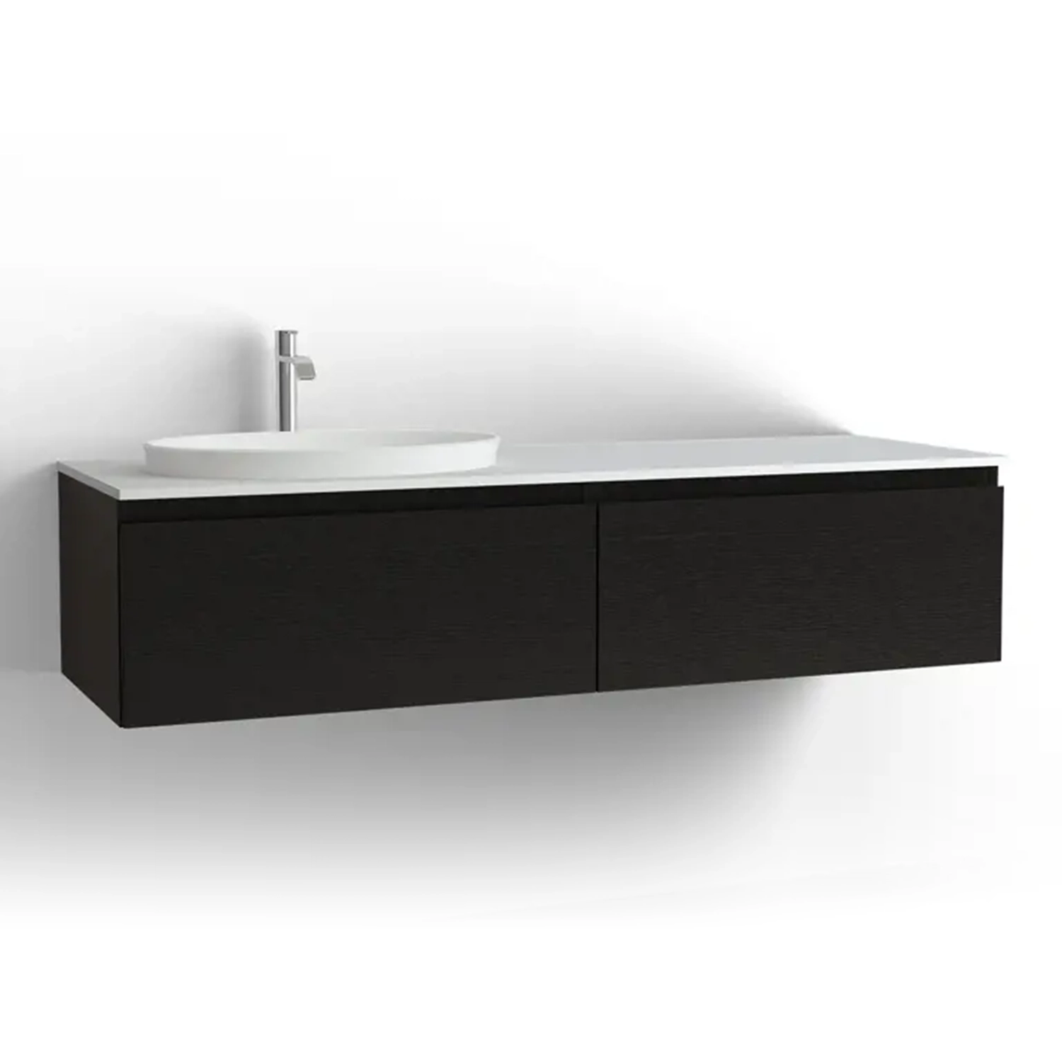 Vedum Flow Servantskap 1500 V/H 2s - Sort Ask