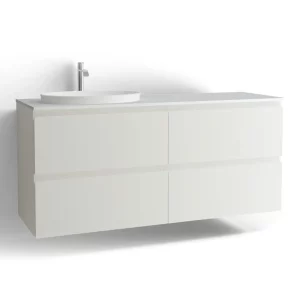 Vedum Flow Servantskap 1500 V/H 4s - Hvit