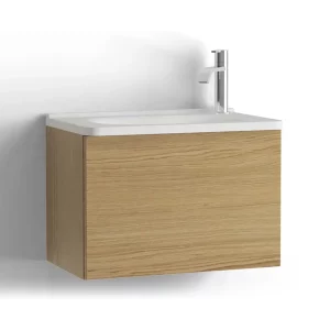 Vedum Flow Servantskap 500 Dør - Hvit Eik