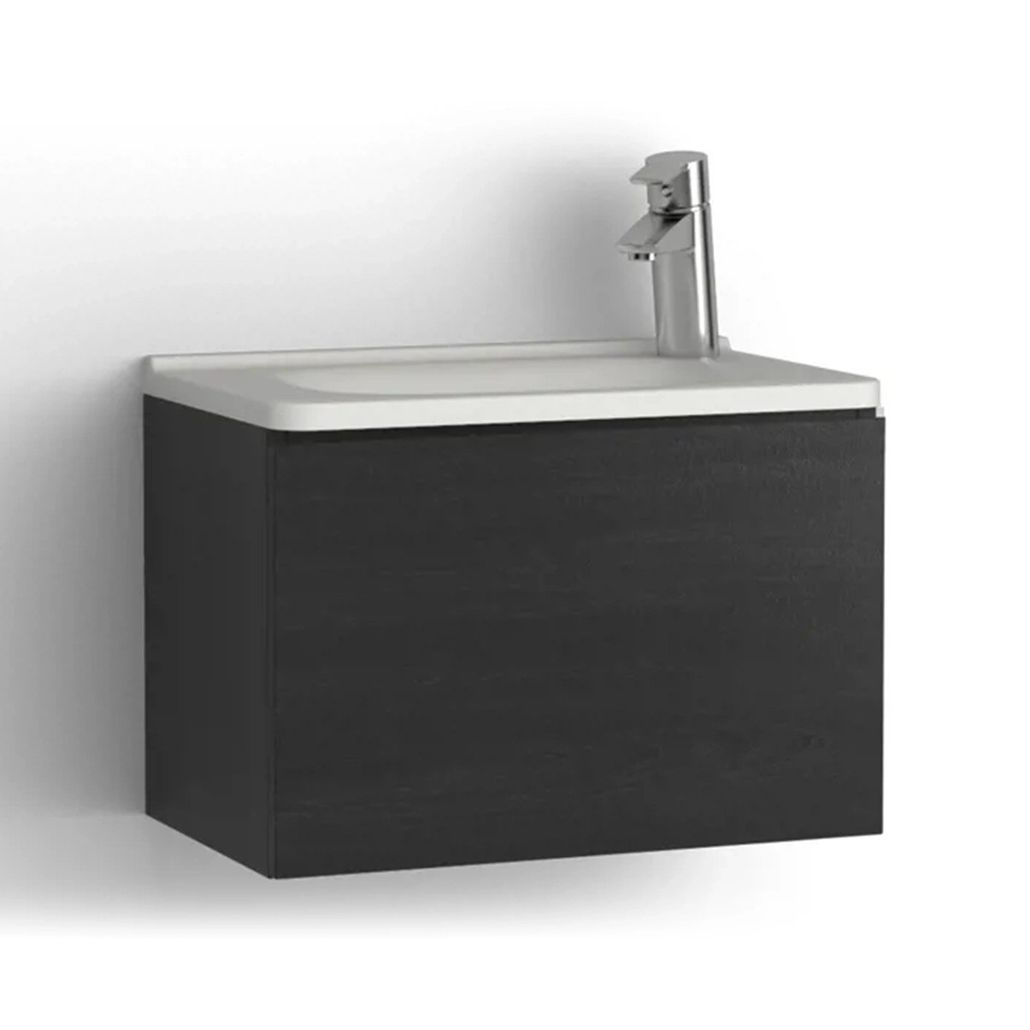 Vedum Flow Servantskap 500 Dør - Sort Ask