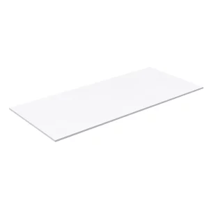 Korsbakken Benkeplate HPL - Hvit Matt