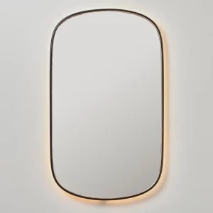 Korsbakken Bloom Speil med sort ramme