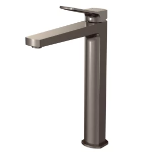 VikingBad Arla Servantkran Høy - Børstet Grå