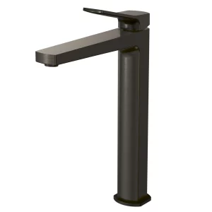 VikingBad Arla Servantkran Høy - Børstet Sort