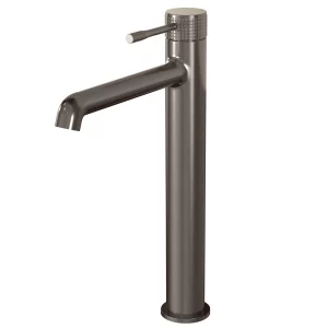 VikingBad Eiril Servantkran Høy - Børstet Grå