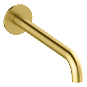 Silhouet Lang Tut for innbygging 250 mm - Børstet Messing