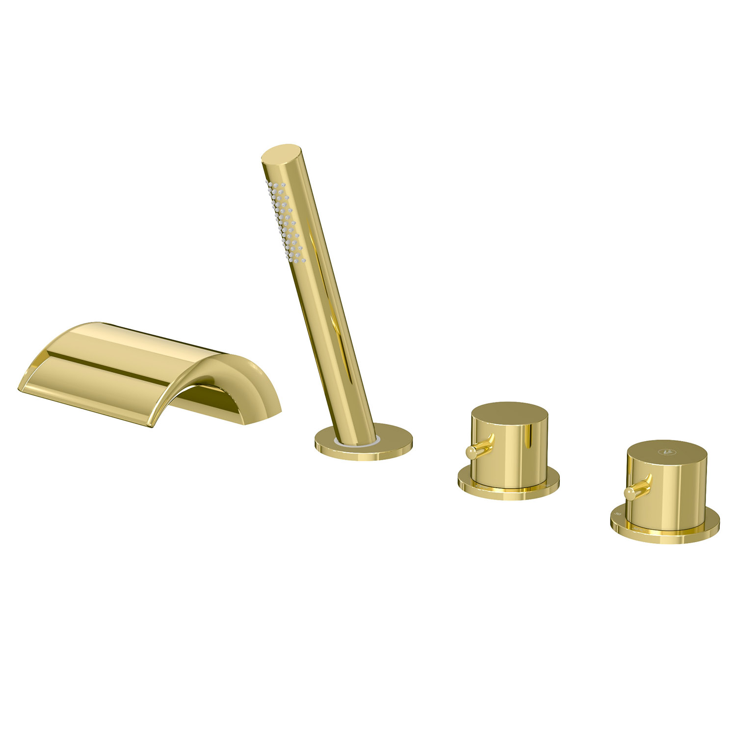 VikingBad Oase Badekarbatteri - Gull