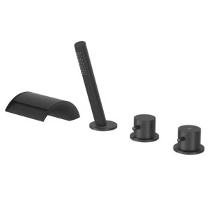 VikingBad Oase Badekarbatteri - Sort Matt