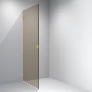 VikingBad Emil Dusjdør Rett - Gull/Bronse