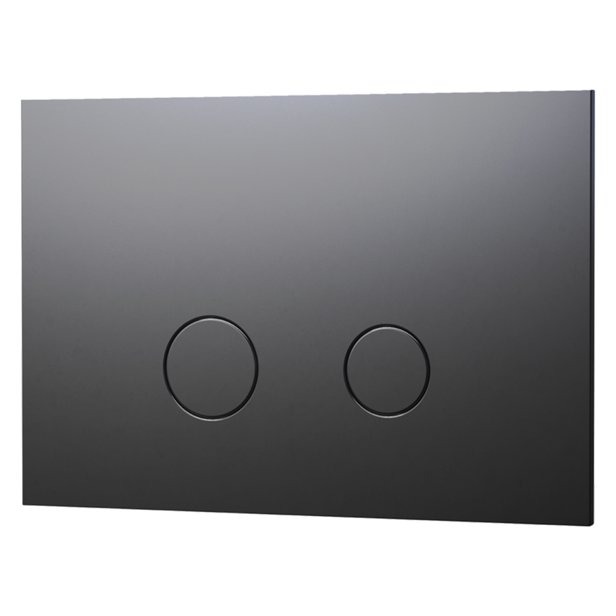 Tapwell TA TECE Betjeningsplate - Black Chrome