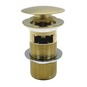 Svedbergs Pop-up Bunnventil - Børstet Messing