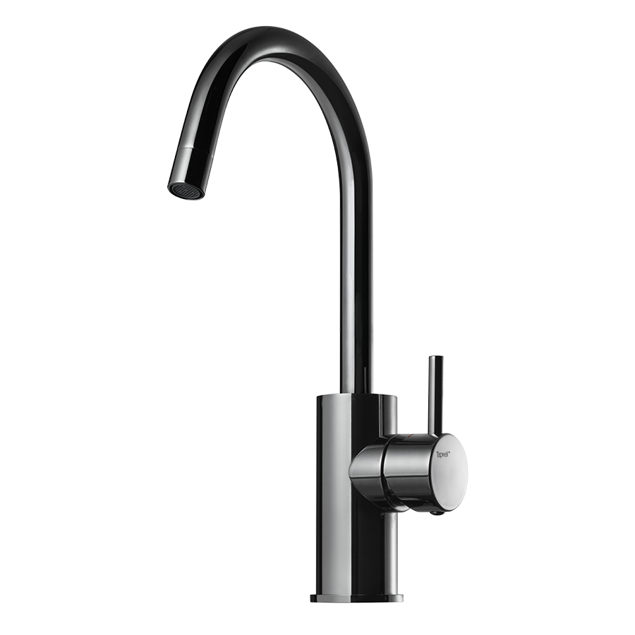 Tapwell EVM078 Servantkran - Black Chrome
