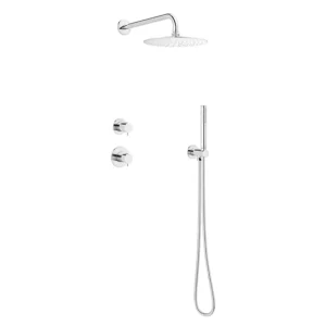 Silhouet DS1 Takdusj for innbygging - Krom