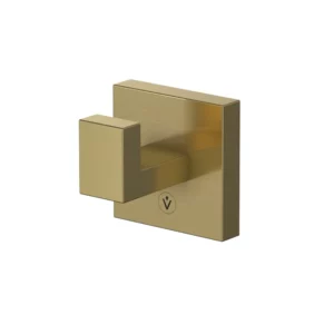 VikingBad Luna Rett Knagg - Børstet Messing