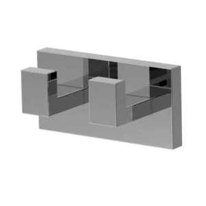 VikingBad Luna Rett Knagg 2 kroker - Krom