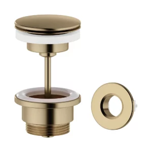 Damixa Fleksibel Klikkventil - Børstet Bronse