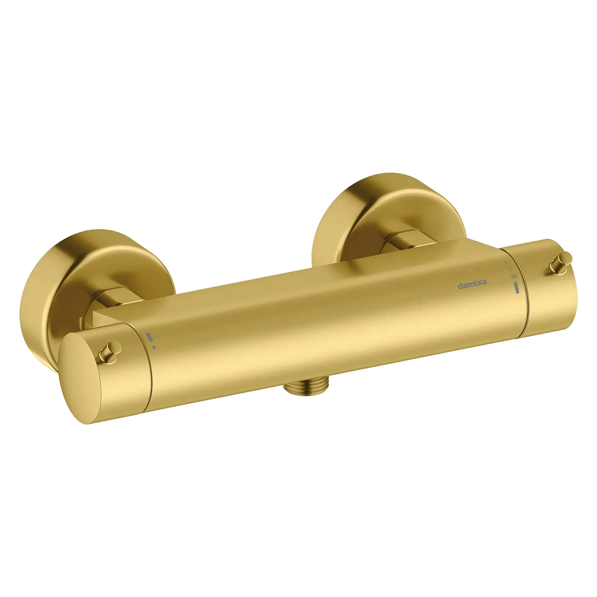 Damixa Iris Dusjkran - Børstet Messing