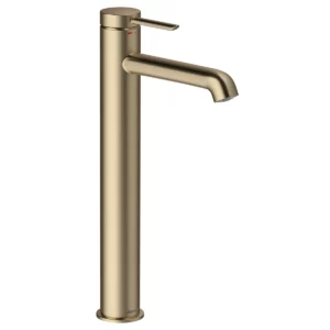 Iris høy servantkran i børstet bronse – klassisk og elegant servantkran.