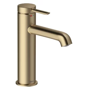 Damixa Iris Servantkran medium - Børstet Bronse