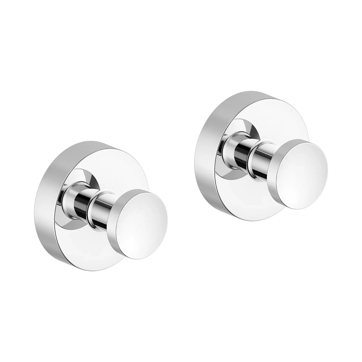 Zen Håndklekroker med Rosett - Krom